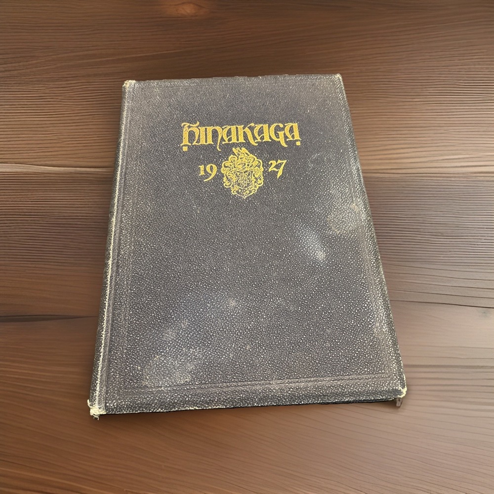 Vintage 1927 Carroll College University Hinakaga Yearbook (Waukesha, Wisconsin)